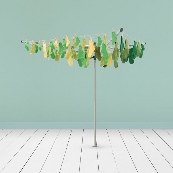 Brabantia 4 Arm 271cm Umbrella Clothesline & Reviews Wayfair.co.uk